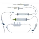 W30000-W is used to transfer blood or blood products from a container to a patient's vein through tubing.