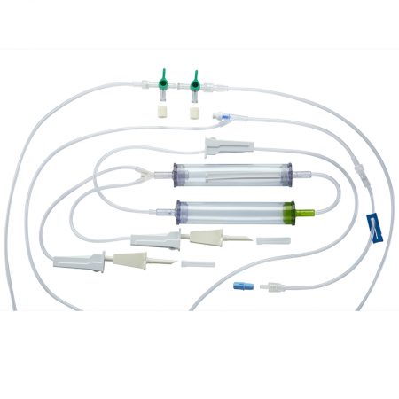 W30001 is used to transfer blood or blood products from a container to a patient's vein through tubing.