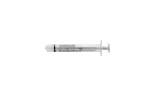 This 2 mL Luer-Lock Syringe image has a unique four-wing plunger, accurate scale, and a one-of-a-kind silicone ring. Eliminating the risk of wrong-route administration. Single-use, latex and PVC-free. Made in Denmark since 1960!