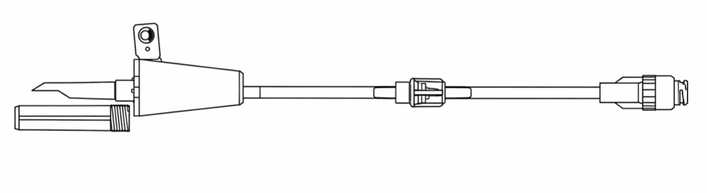 TAKE SET, protection cap, check valve, SWAN-LOCK® swabable needle-free valve with luer activated open/close mechanism